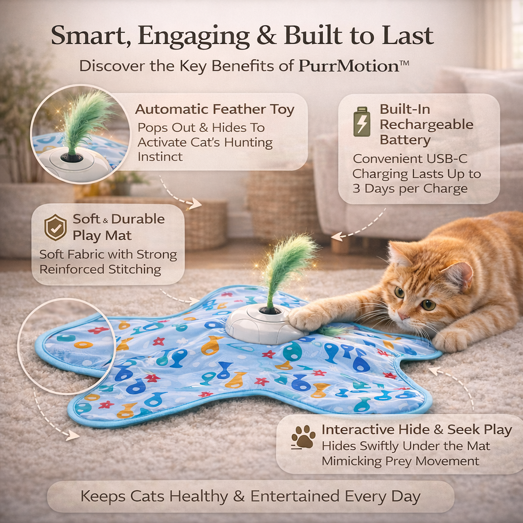 PurrMotion™ Interactive Toy
