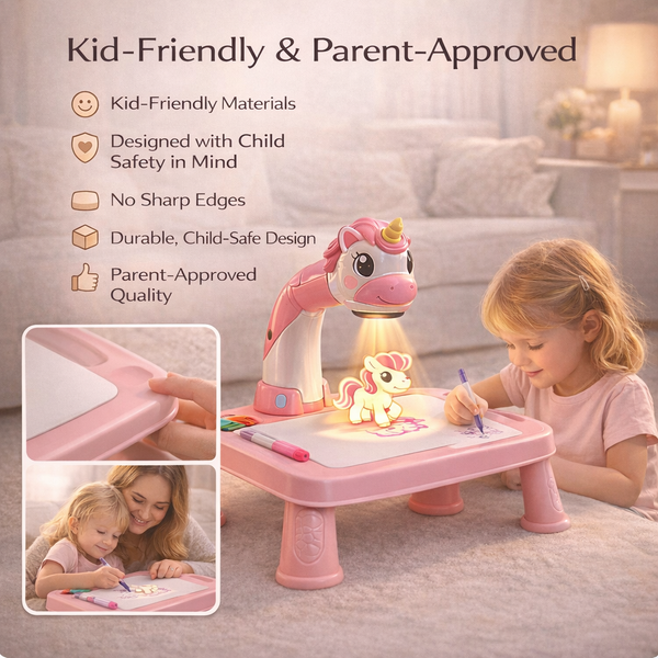 Pony Projection Art Table